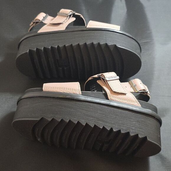 BRAND NEW DR MARTENS VOSS II ATHENA LEATHER STRAP PLATFORM SANDALS - Picture 9 of 15
